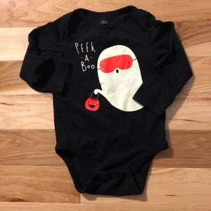 BabyGap 18-24 Peek-A-Boo Ghost onsie